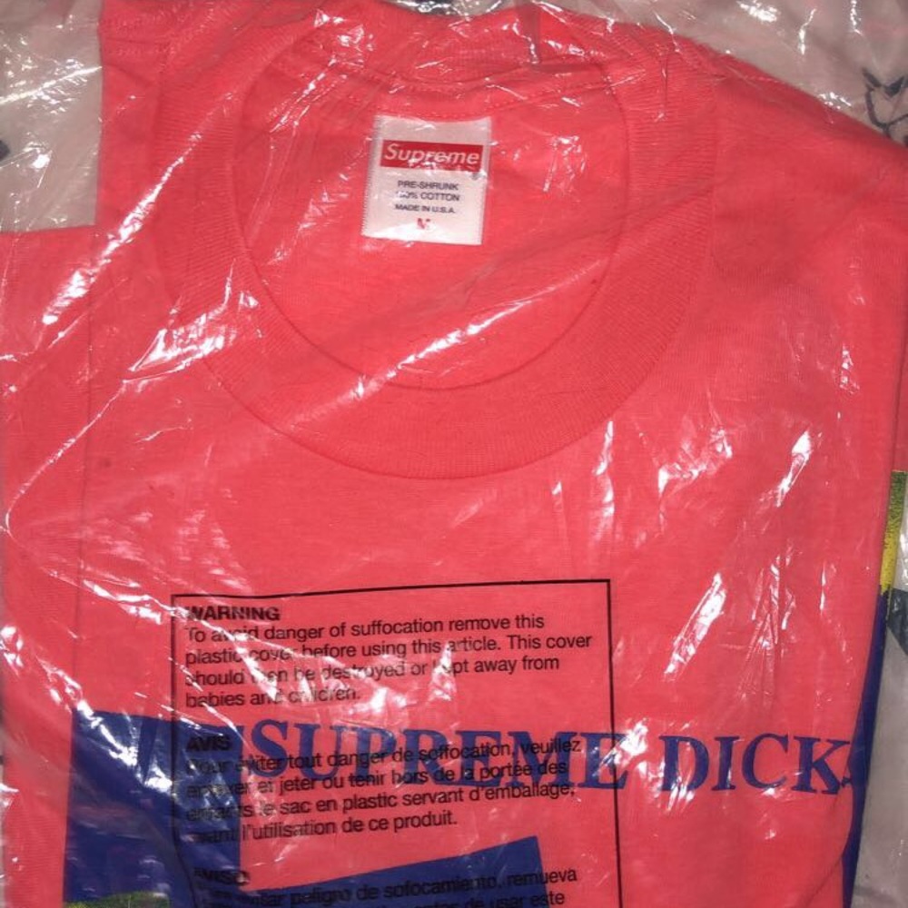 Supreme dicks Tee